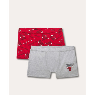 BLUKIDS GACICE BOXER GREY/RED