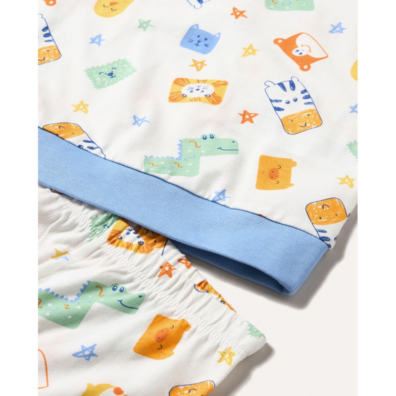 BLUKIDS PIDZAMA OFF WHITE