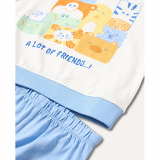 BLUKIDS PIDZAMA OFF WHITE