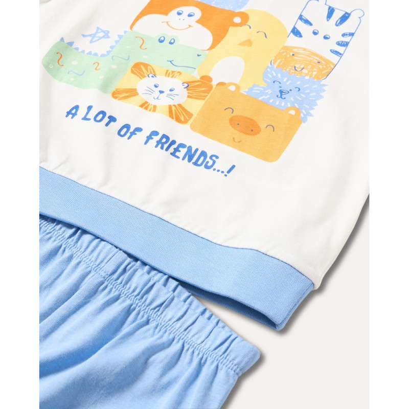 BLUKIDS PIDZAMA OFF WHITE