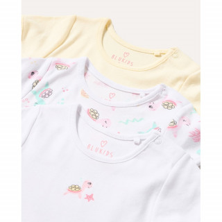 BLUKIDS BODI KRATAK RUKAV PASTEL YELLOW 