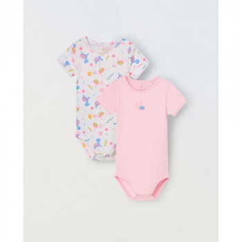 BLUKIDS BODI KRATAK RUKAV PINK 