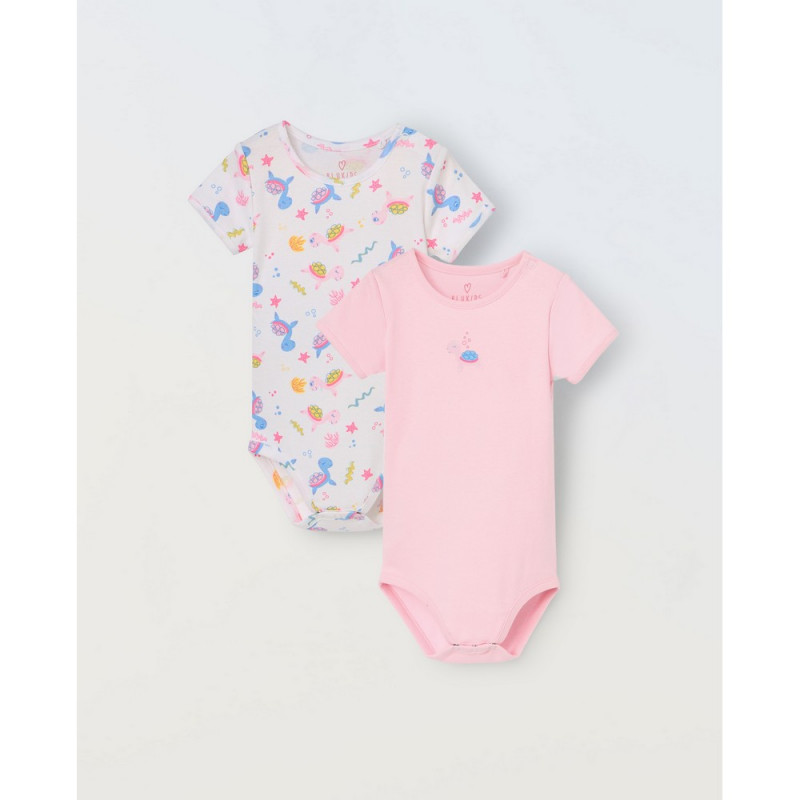 BLUKIDS BODI KRATAK RUKAV PINK