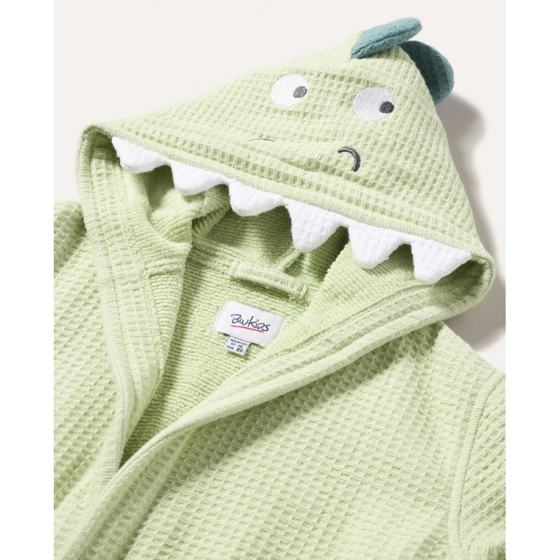 BLUKIDS BADEMANTIL SHADOW LIME