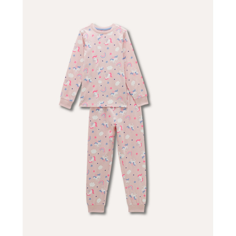 BLUKIDS PIDZAMA PRIMROSE PINK