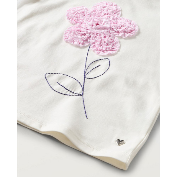 BLUKIDS MAJICA KRATAK RUKAV OFF WHITE