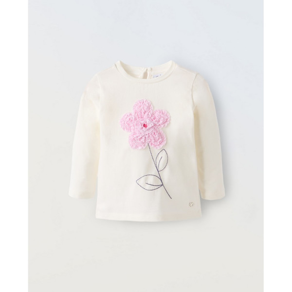 BLUKIDS MAJICA KRATAK RUKAV OFF WHITE