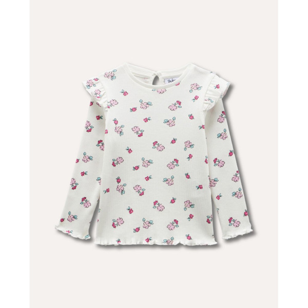 BLUKIDS MAJICA KRATAK RUKAV OFF WHITE