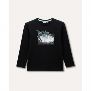 BLUKIDS MAJICA DUG RUKAV BLACK