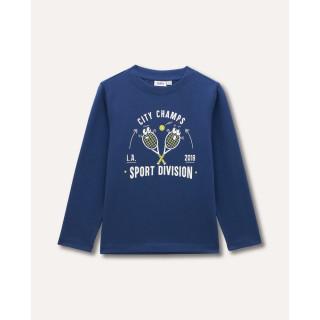 BLUKIDS MAJICA DUG RUKAV BLUE