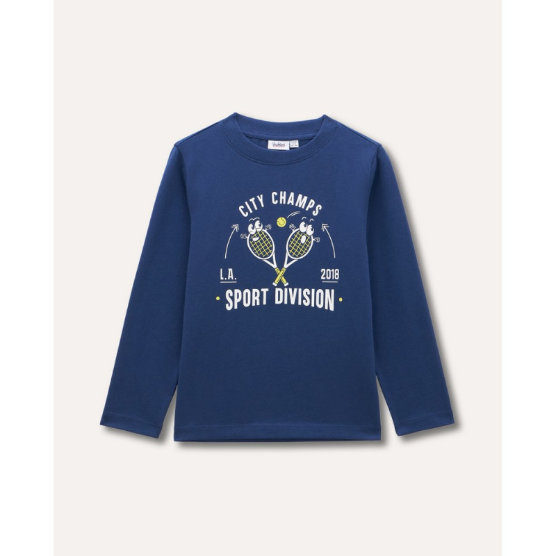 BLUKIDS MAJICA DUG RUKAV BLUE
