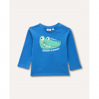BLUKIDS MAJICA DUG RUKAV STRONG BLUE