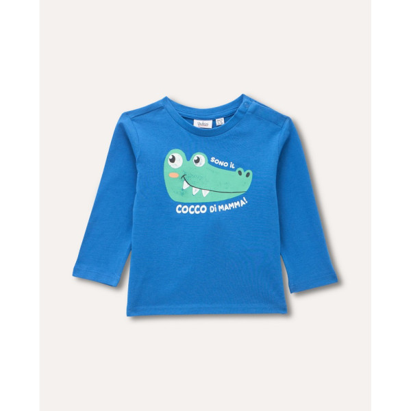 BLUKIDS MAJICA DUG RUKAV STRONG BLUE