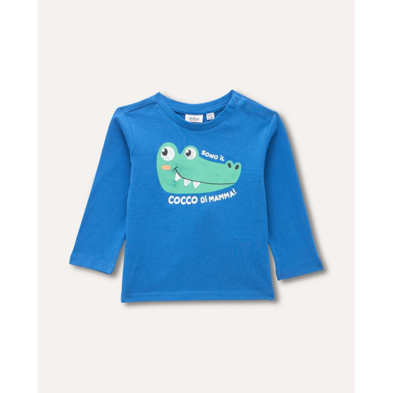 BLUKIDS MAJICA DUG RUKAV STRONG BLUE