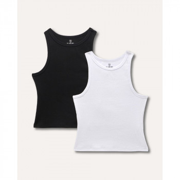 BLUKIDS PODMAJICA WHITE/BLACK 