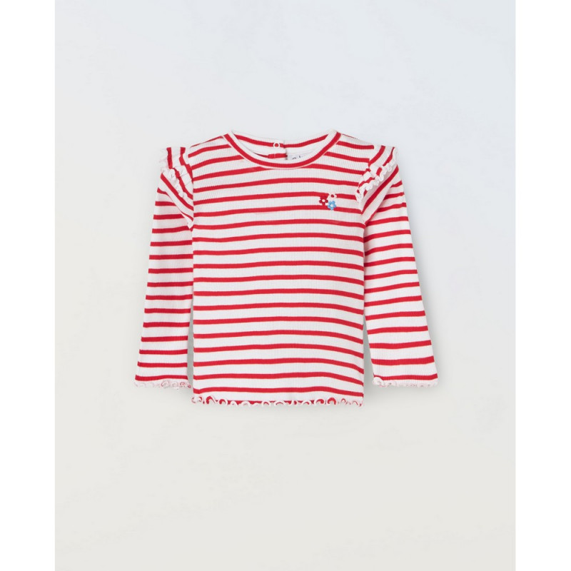 BLUKIDS MAJICA KRATAK RUKAV MULTICOLOUR STRIPED