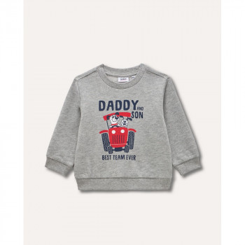 BLUKIDS DUKS MEDIUM GREY MELANGE 