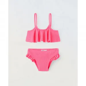 BLUKIDS KUPACI KOSTIM DVODELNI FUXIA PINK