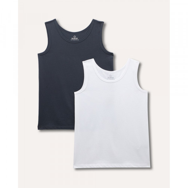 BLUKIDS PODMAJICA GREY/WHITE