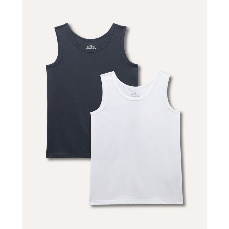 BLUKIDS PODMAJICA GREY/WHITE