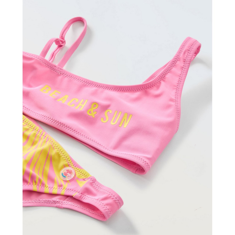 BLUKIDS KUPACI KOSTIM DVODELNI PINK