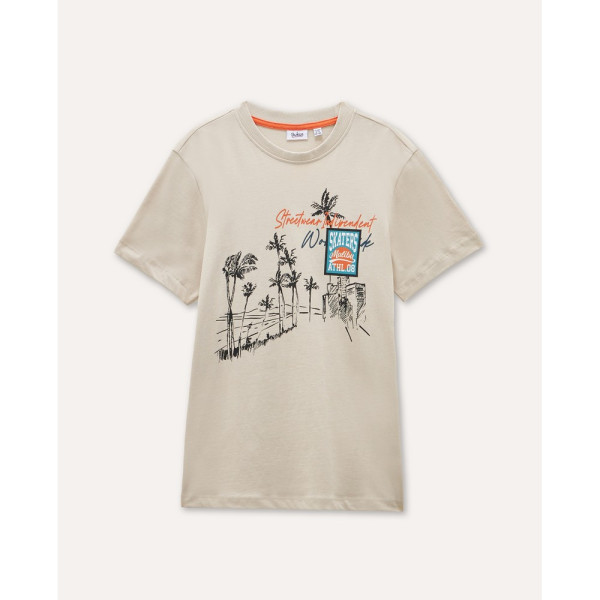 BLUKIDS MAJICA KRATAK RUKAV OFF WHITE