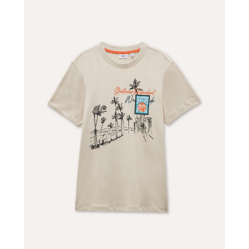 BLUKIDS MAJICA KRATAK RUKAV OFF WHITE