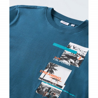 BLUKIDS MAJICA KRATAK RUKAV MAJOLICA BLUE