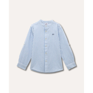 BLUKIDS POLO KOSULJA WHITE-STRIPED AZURE 