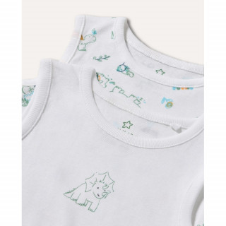 BLUKIDS BODI KRATAK RUKAV WHITE 
