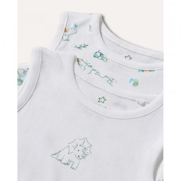 BLUKIDS BODI KRATAK RUKAV WHITE 