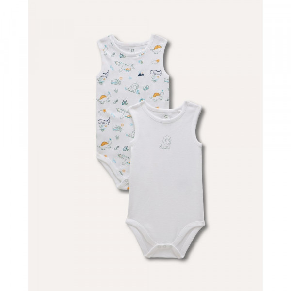 BLUKIDS BODI KRATAK RUKAV WHITE 