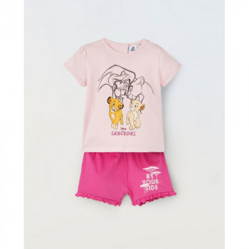 BLUKIDS PIDZAMA PINK/VIOLET 