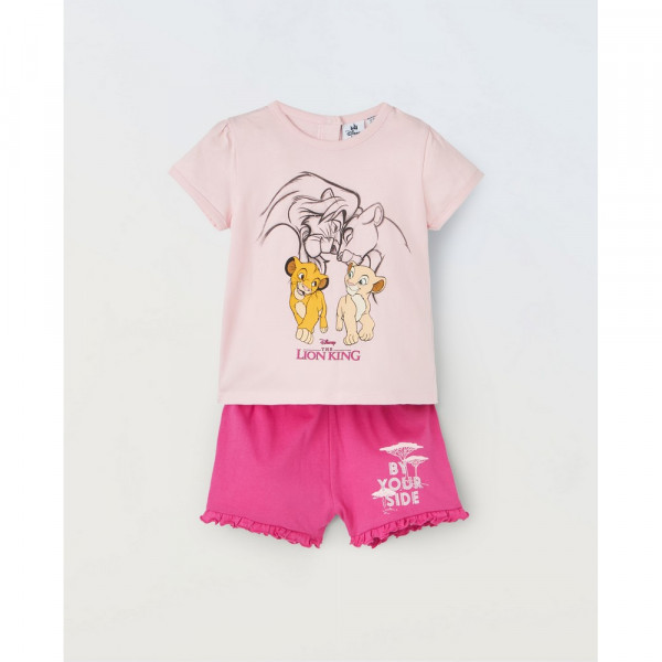 BLUKIDS PIDZAMA PINK/VIOLET