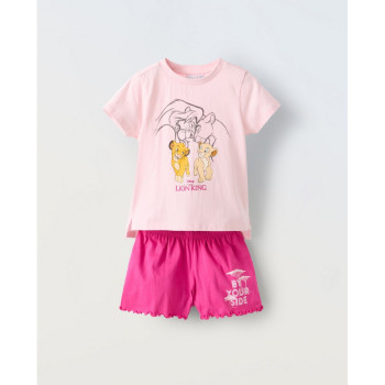 BLUKIDS PIDZAMA PINK/VIOLET 