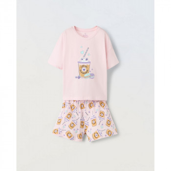 BLUKIDS PIDZAMA SHRINKING VIOLET 