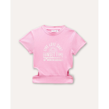 BLUKIDS MAJICA KRATAK RUKAV PINK 