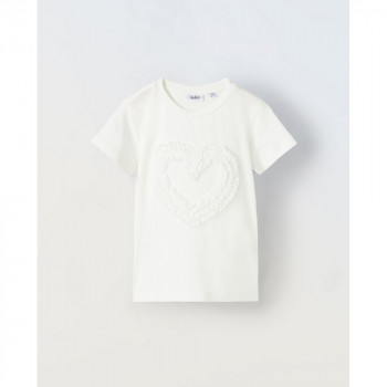 BLUKIDS MAJICA KRATAK RUKAV OFF WHITE 