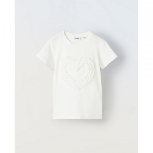 BLUKIDS MAJICA KRATAK RUKAV OFF WHITE