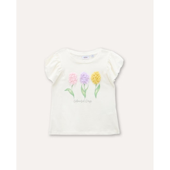 BLUKIDS MAJICA KRATAK RUKAV OFF WHITE 