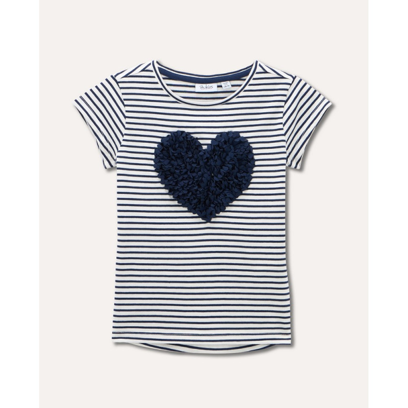 BLUKIDS MAJICA KRATAK RUKAV MULTICOLOUR STRIPED