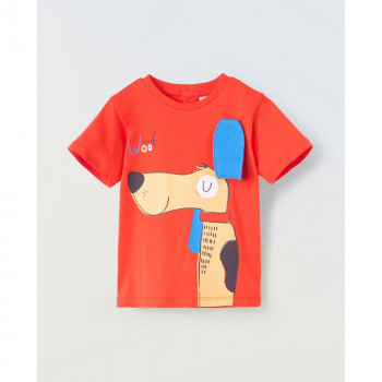 BLUKIDS MAJICA KRATAK RUKAV ORANGE 