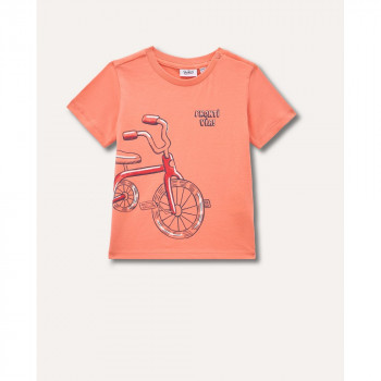 BLUKIDS MAJICA KRATAK RUKAV LIGHT ORANGE 