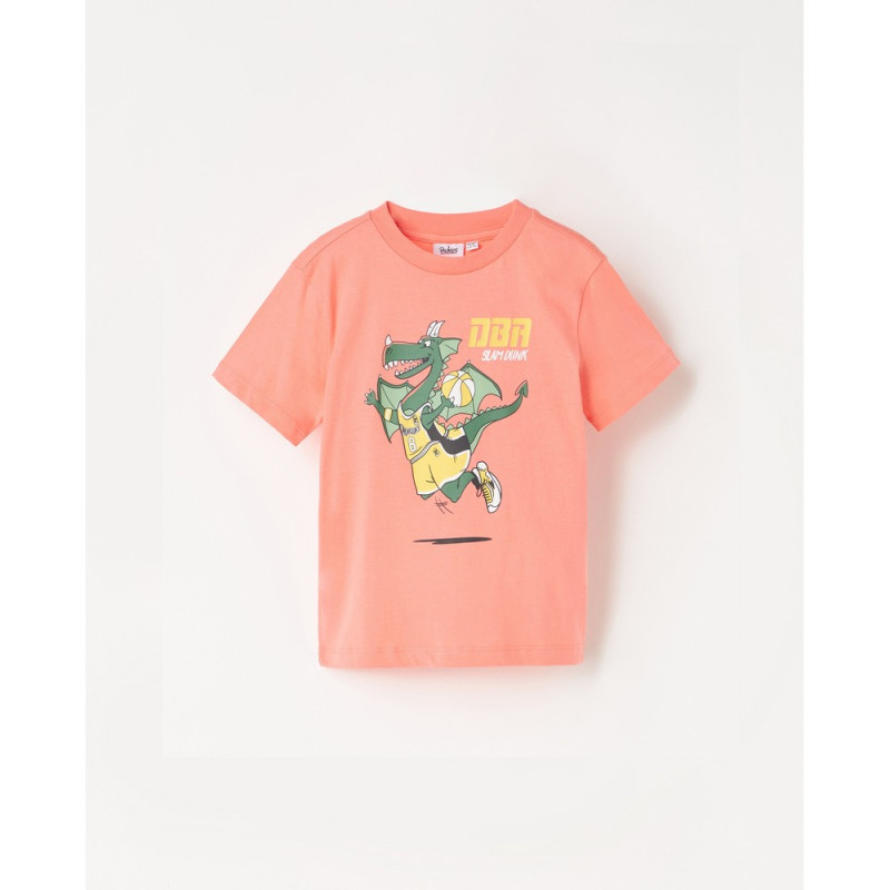 BLUKIDS MAJICA KRATAK RUKAV ORANGE