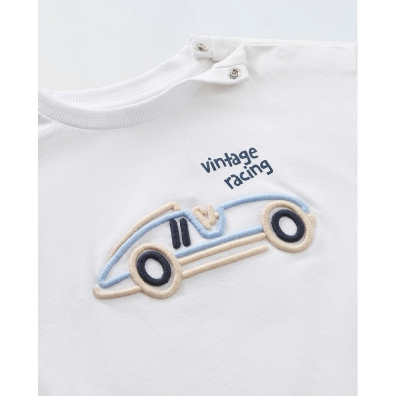 BLUKIDS MAJICA KRATAK RUKAV OFF WHITE