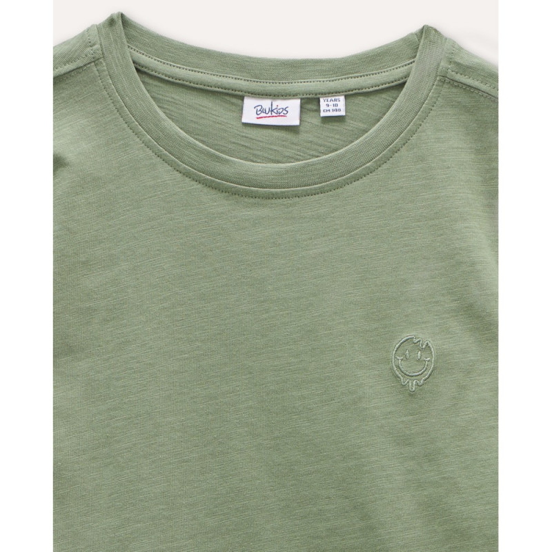BLUKIDS MAJICA KRATAK RUKAV DARK GREEN 