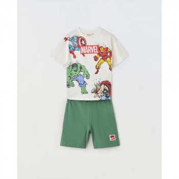 BLUKIDS TRENERKA KOMPLET WHITE/GREEN 