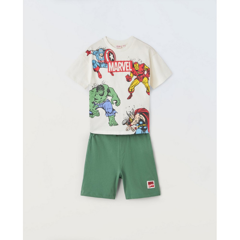 BLUKIDS TRENERKA KOMPLET WHITE/GREEN