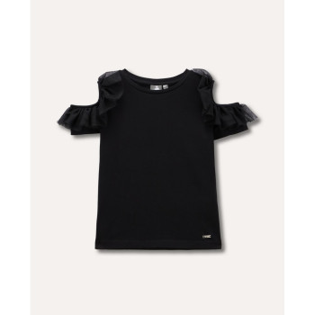 BLUKIDS MAJICA KRATAK RUKAV BLACK 