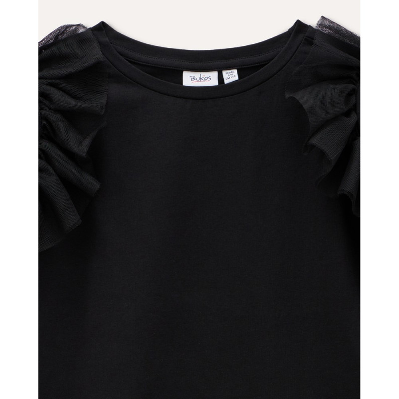 BLUKIDS MAJICA KRATAK RUKAV BLACK